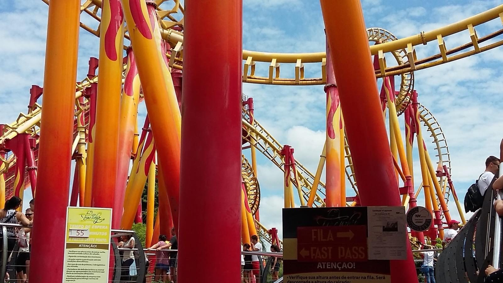 Fire Whip ride at Beto Carrero World