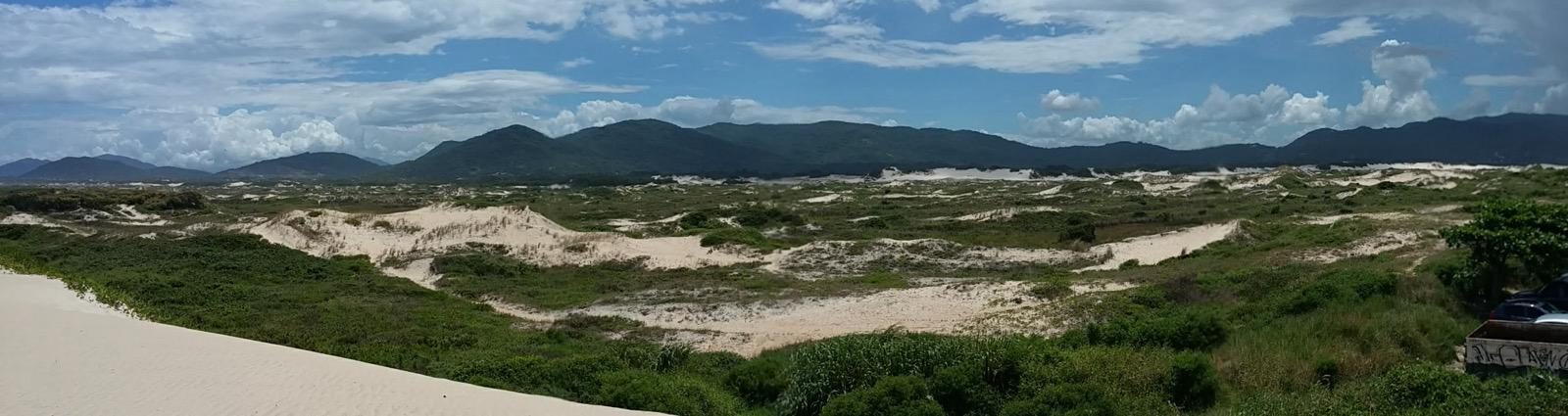 The Joaquina dunes