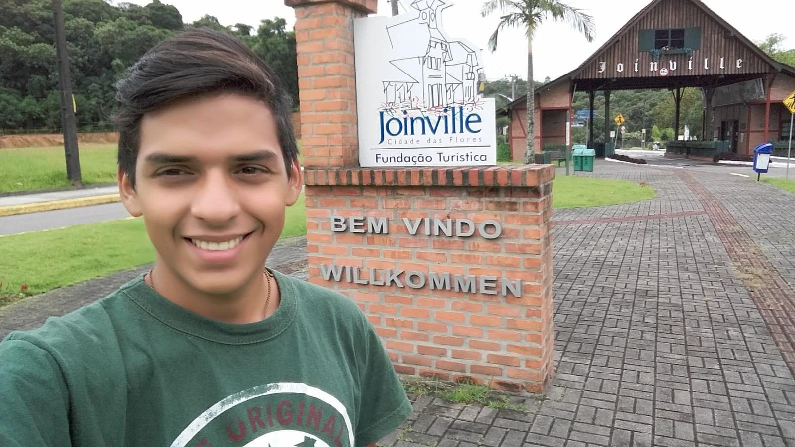Welcome portal of Joinville
